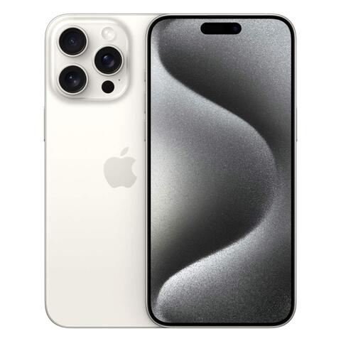  ‎‎ابل‎‎ ‎‎ايفون 15 برو ماكس، 512 جيجا، تيتانيوم ابيض